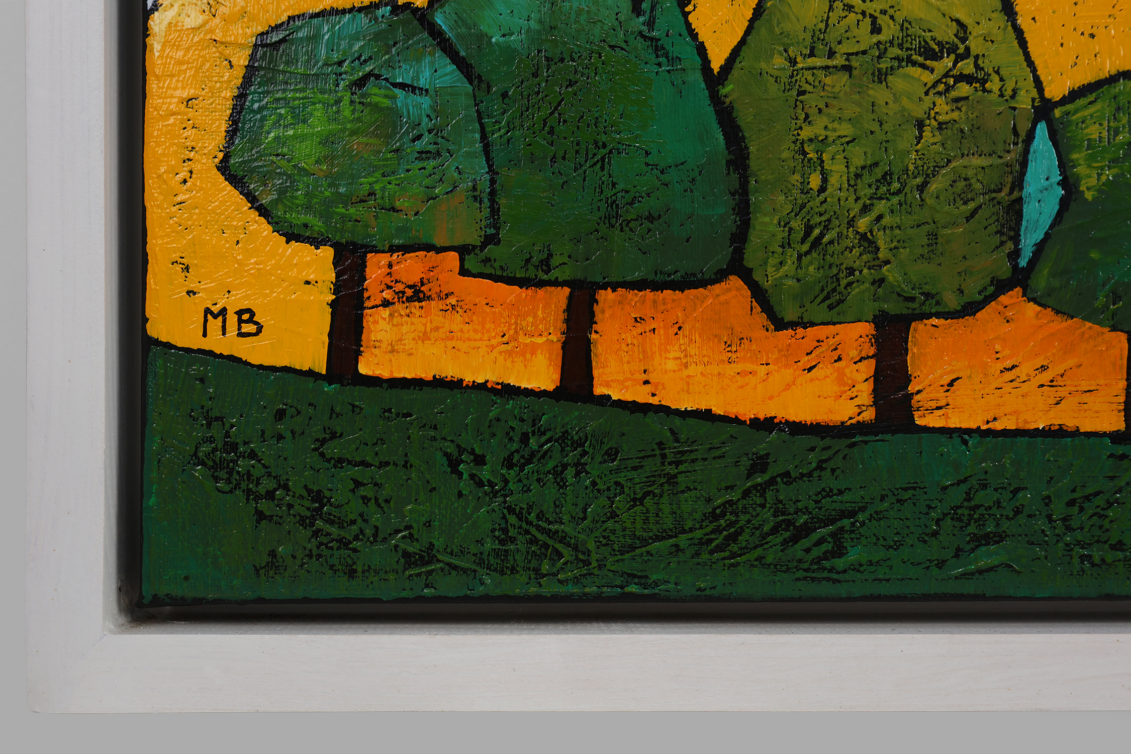 Large Painting by Marja Boekhout, Belgium, 2004thumbnail